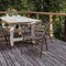 Flash Furniture Lila Bronze Metal Restaurant Stack Chair with Metal Slats TLH-017C-BZ-GG - alternate 1